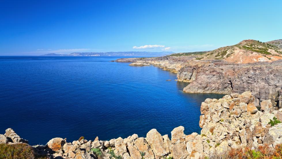 Isola di Carloforte, veduta