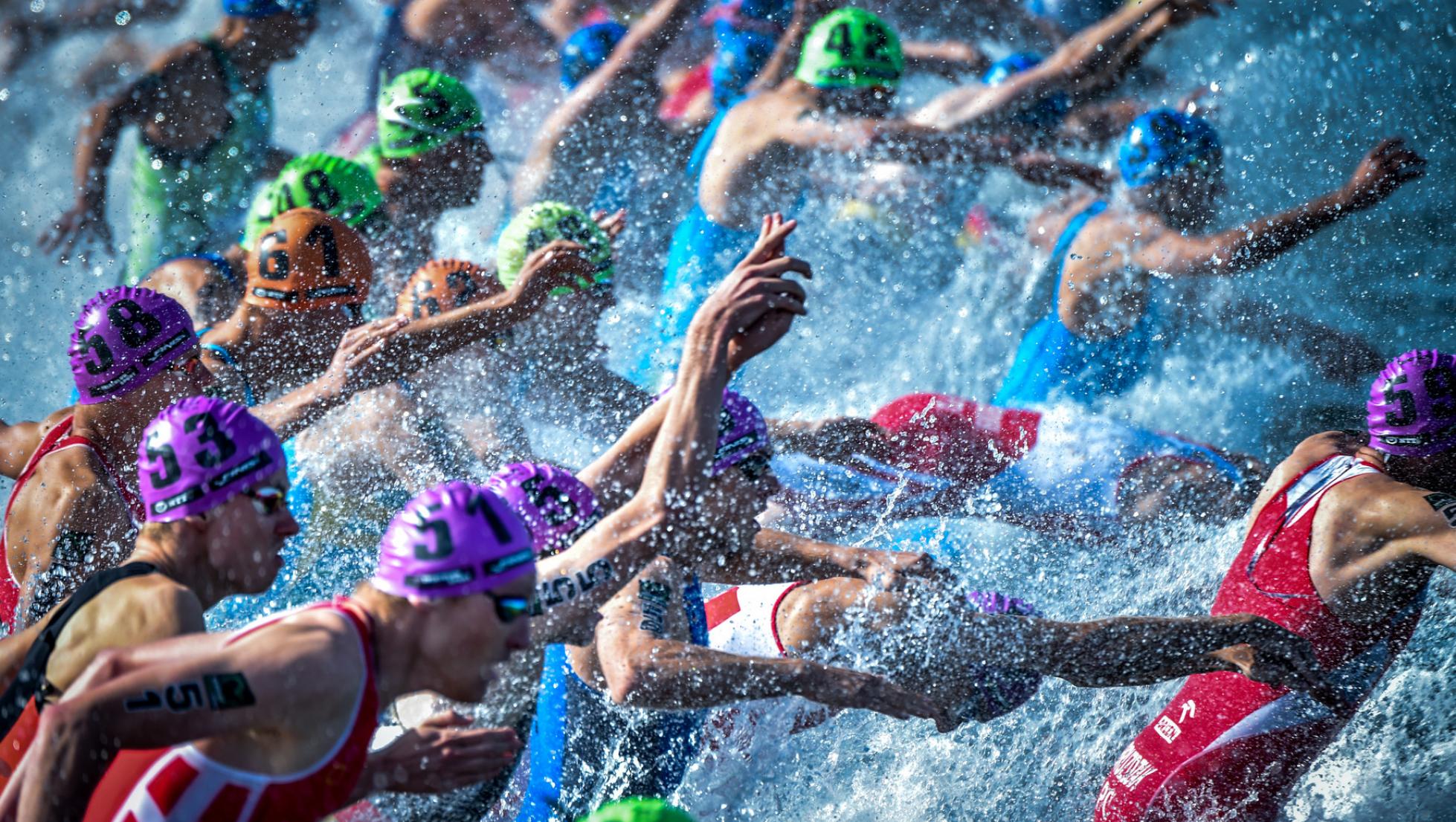 ITU World Cup - Arzachena 2020 - frazione swimming