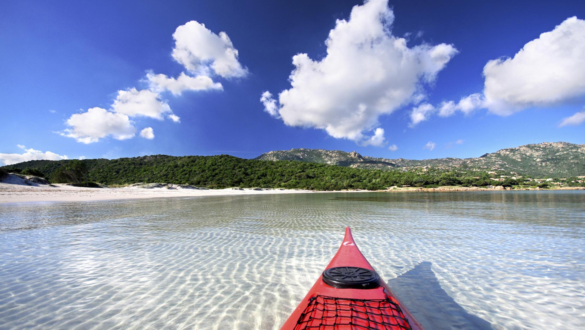 Kayak in Costa Smeralda 