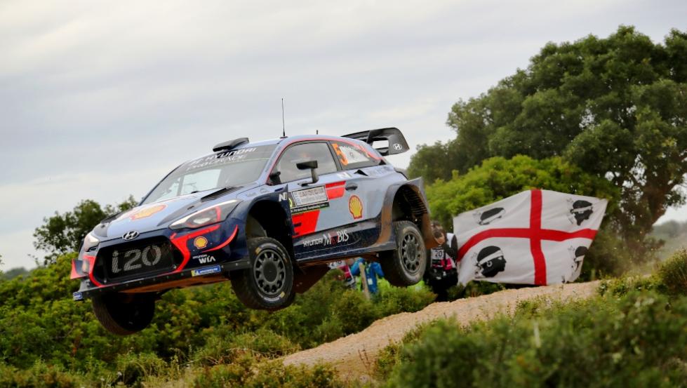 Neuville-Gilsoul, shakedown Rally Italia Sardegna 2018