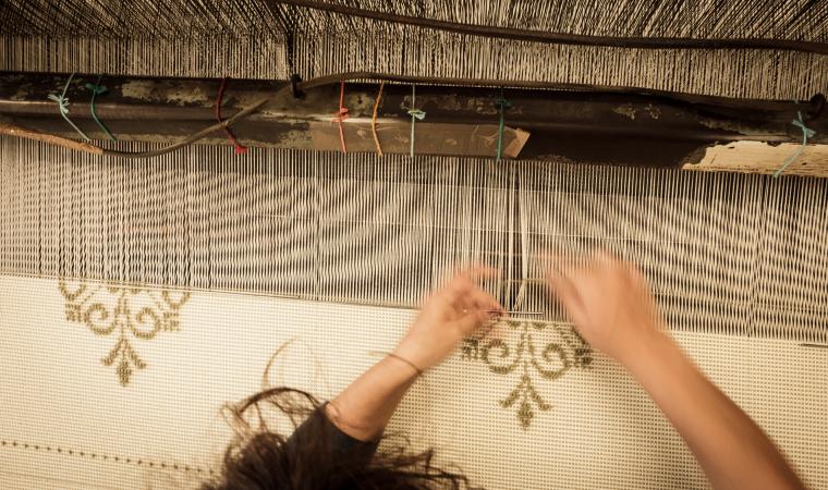 Lavorazione tappeto - Samugheo