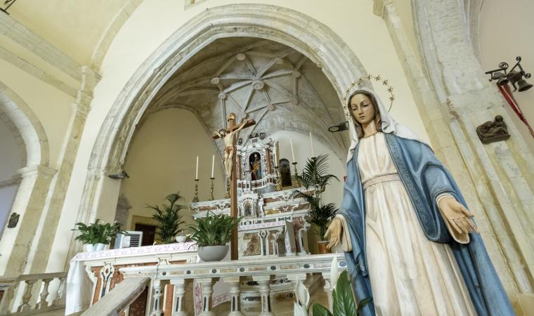 Chiesa di san Giacomo, interno - Cagliari