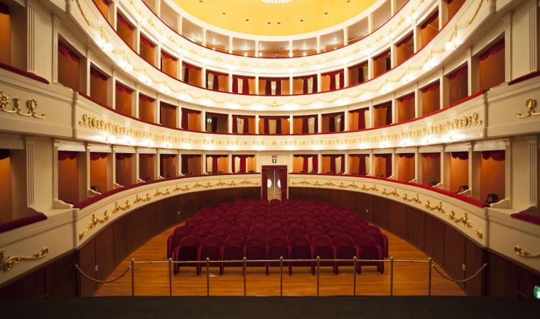 Teatro Civico, interno - Sassari