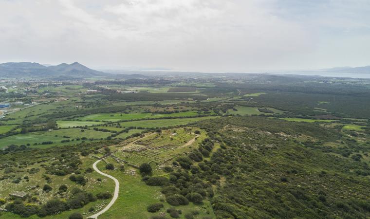 Monte Sirai, veduta - Carbonia