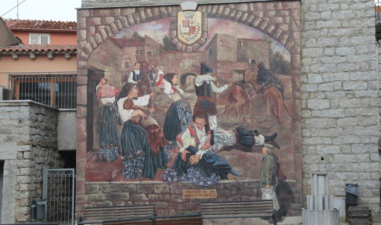 Murales, ultima bardana 1870 - Alà dei Sardi