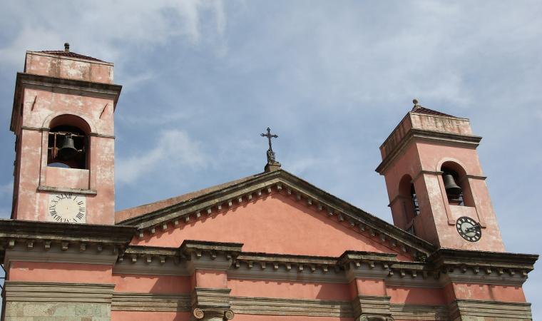 Chiesa di santa Maria degli angeli, facciata - Santu Lussurgiu