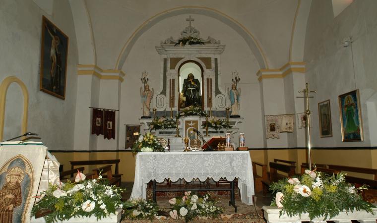 Santuario di san Francesco, interno - Lula