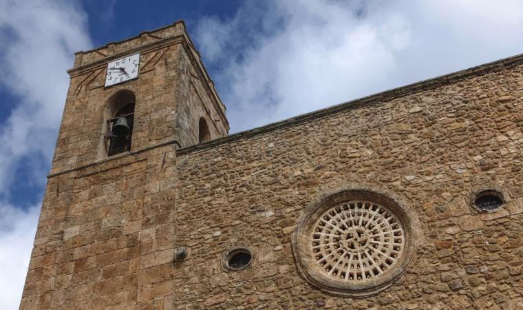 Chiesa di san Sebastiano, facciata - Escalaplano