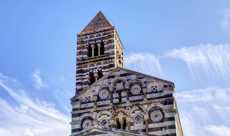 Santissima Trinità di Saccargia, facciata - Codrongianos