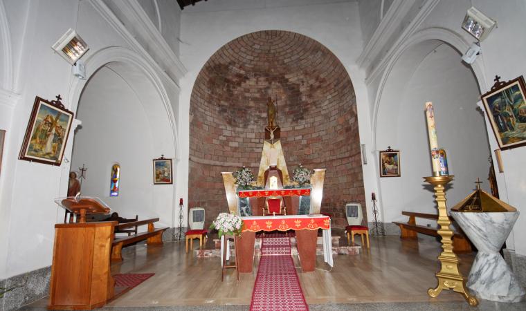 San Giovanni Battista, interno - Orotelli
