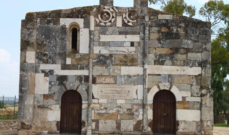 Chiesa di san Platano, facciata - Villaspeciosa