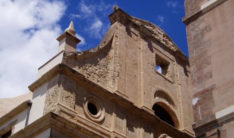 Basilica di Santa Croce, facciata - Cagliari