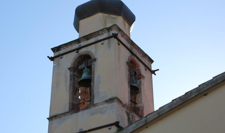 Parrocchiale dello Spirito Santo, campanile - Soddì