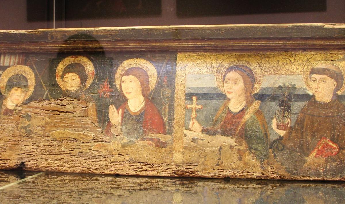 Predella del retablo dell'annunciazione - Museo Diocesano Alghero