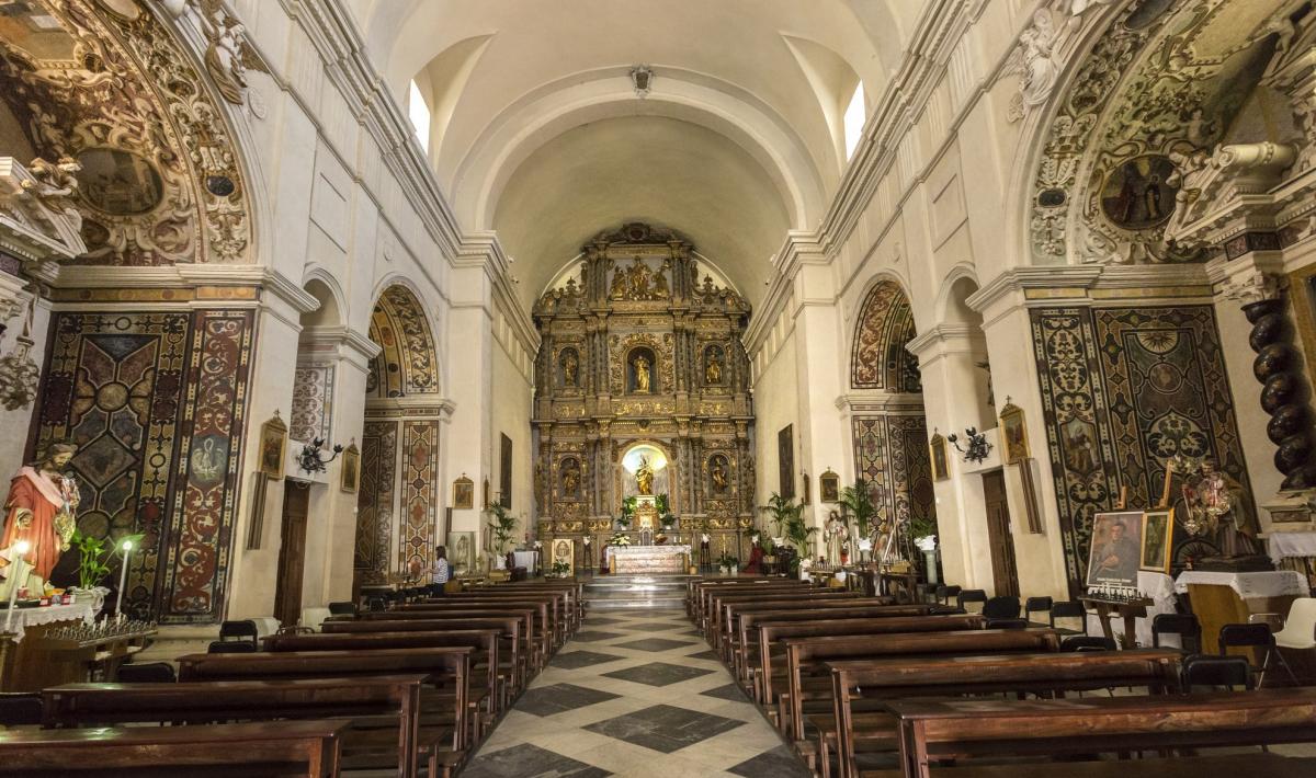 Chiesa del Rosario, interno - Sassari