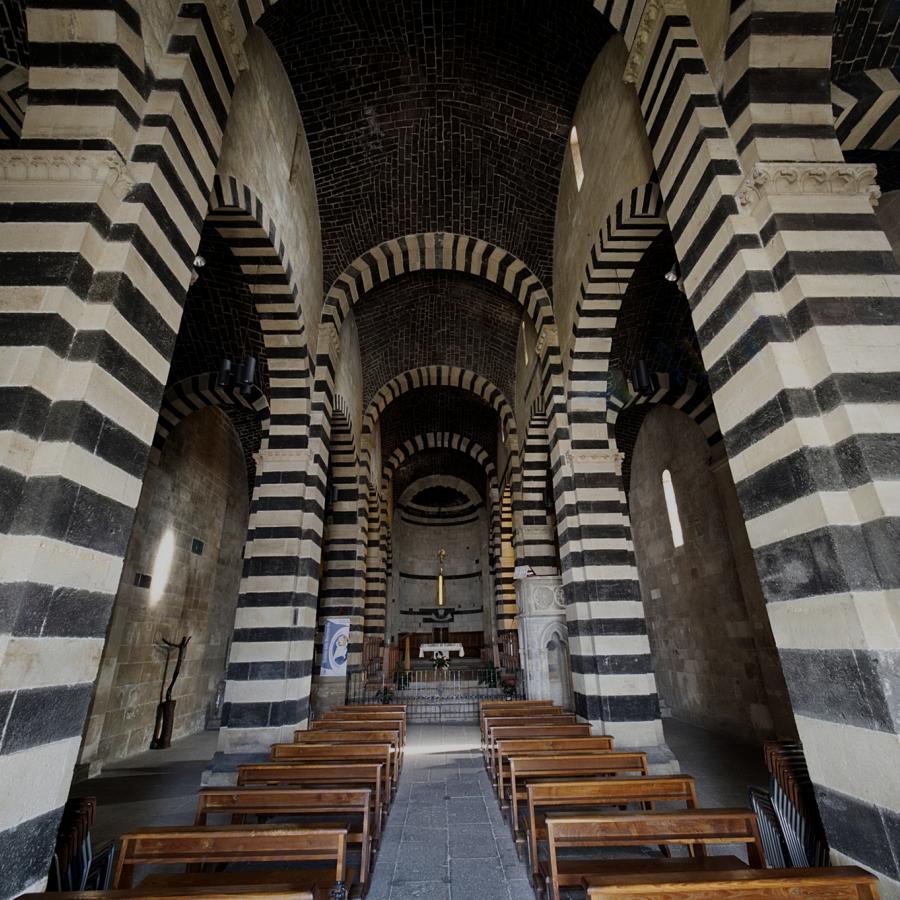 San Pietro di Sorres, interno - Borutta